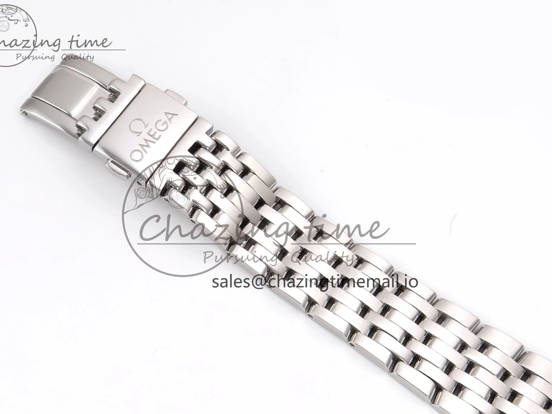 0317 Supportive De Ville Date SS VSF 1:1 Best Edition Blue Dial on SS Bracelet A 7700